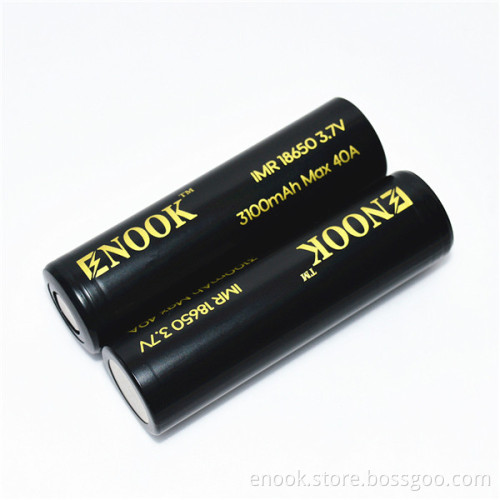 18650 Enook 2600mAh 40A 3.7v Vapor Battery